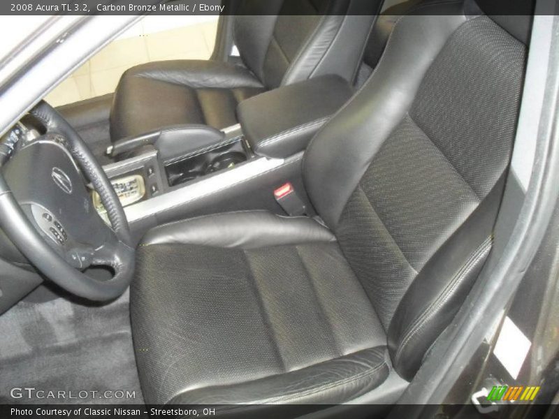 Carbon Bronze Metallic / Ebony 2008 Acura TL 3.2