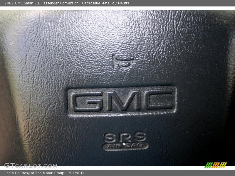 Cadet Blue Metallic / Neutral 2002 GMC Safari SLE Passenger Conversion