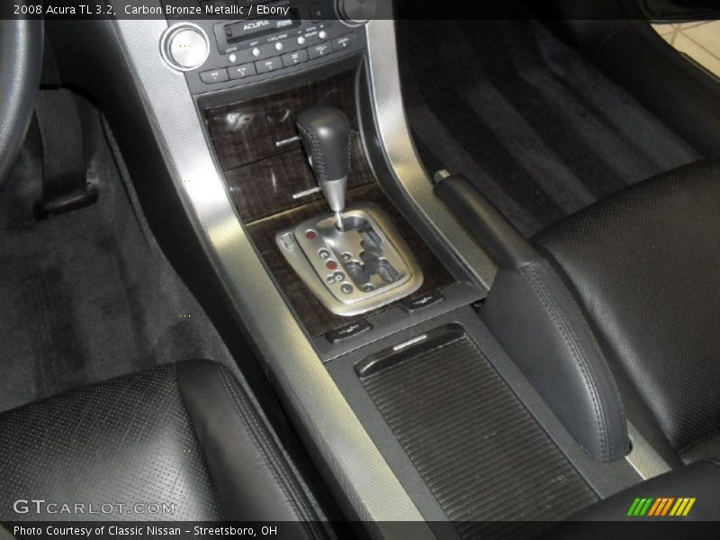 Carbon Bronze Metallic / Ebony 2008 Acura TL 3.2