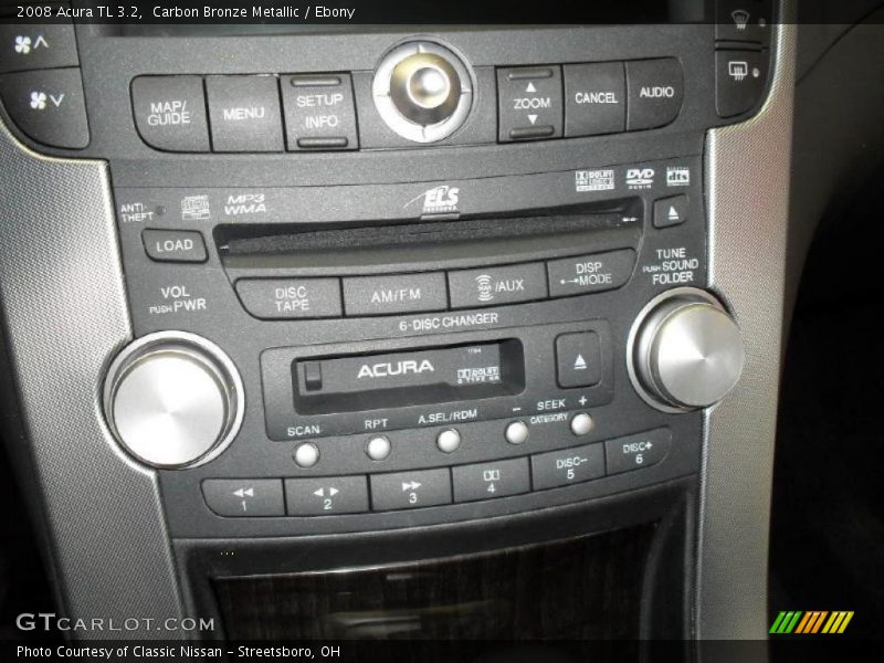 Carbon Bronze Metallic / Ebony 2008 Acura TL 3.2