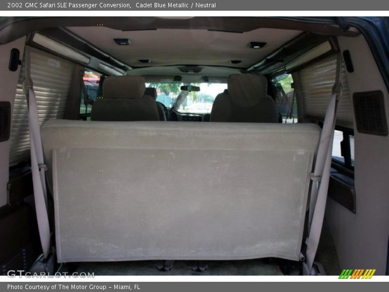 Cadet Blue Metallic / Neutral 2002 GMC Safari SLE Passenger Conversion