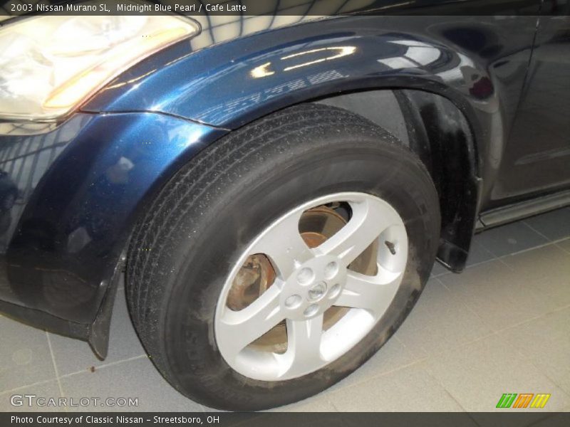 Midnight Blue Pearl / Cafe Latte 2003 Nissan Murano SL