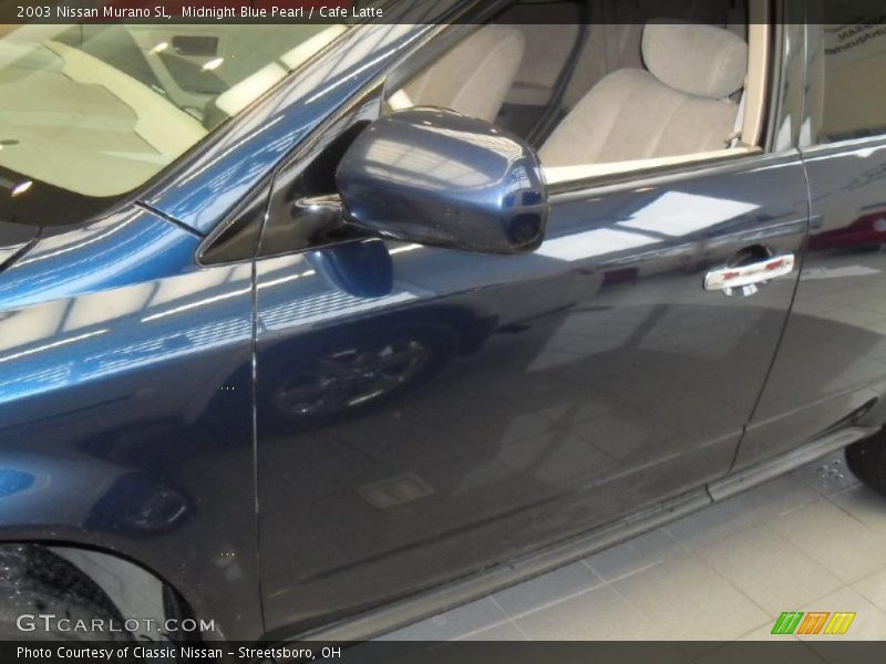 Midnight Blue Pearl / Cafe Latte 2003 Nissan Murano SL