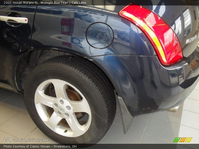 Midnight Blue Pearl / Cafe Latte 2003 Nissan Murano SL