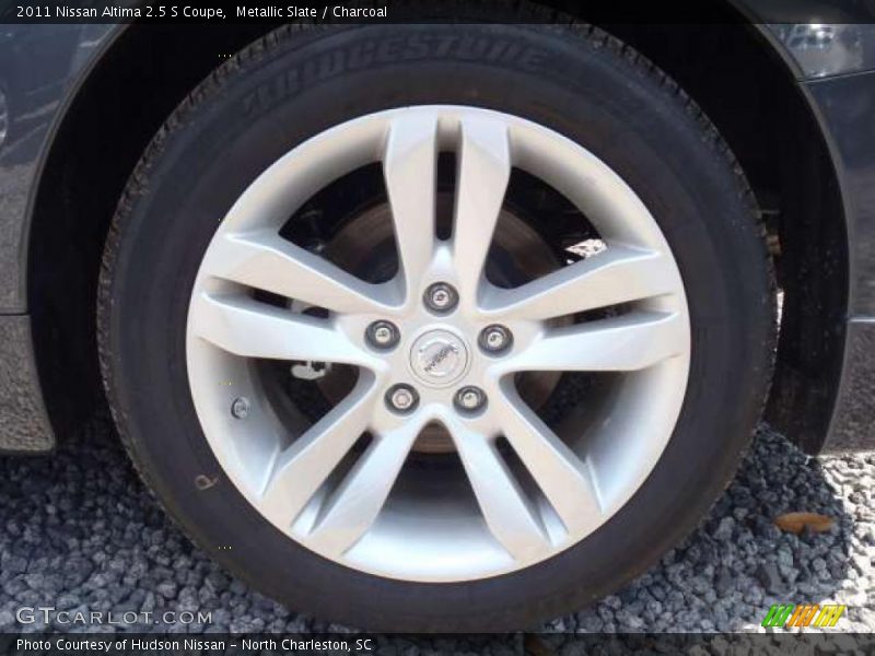 Metallic Slate / Charcoal 2011 Nissan Altima 2.5 S Coupe