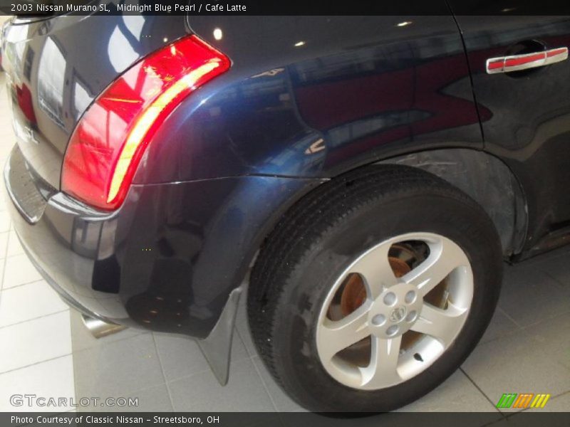 Midnight Blue Pearl / Cafe Latte 2003 Nissan Murano SL