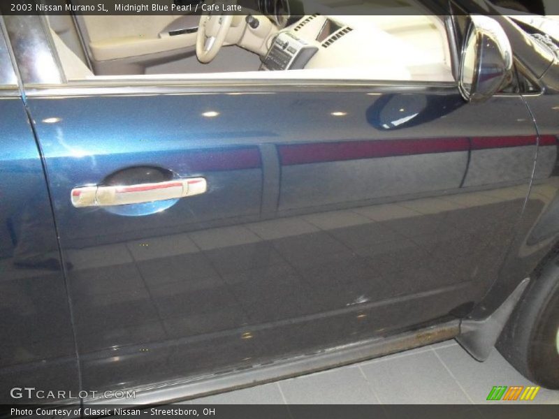Midnight Blue Pearl / Cafe Latte 2003 Nissan Murano SL