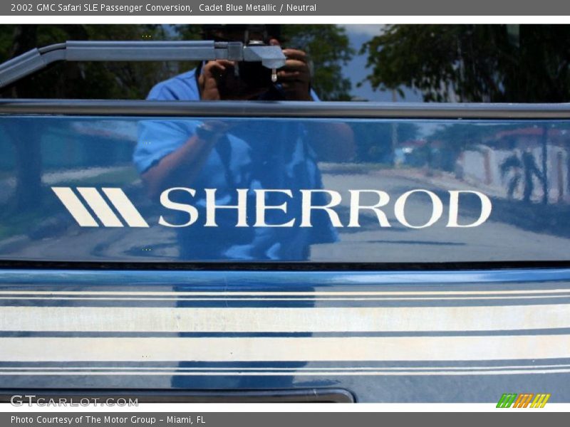 Cadet Blue Metallic / Neutral 2002 GMC Safari SLE Passenger Conversion