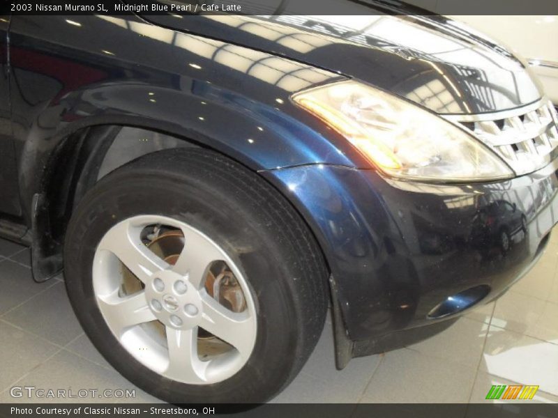 Midnight Blue Pearl / Cafe Latte 2003 Nissan Murano SL
