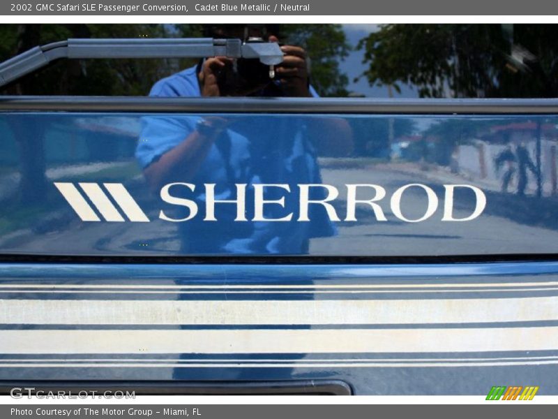 Cadet Blue Metallic / Neutral 2002 GMC Safari SLE Passenger Conversion