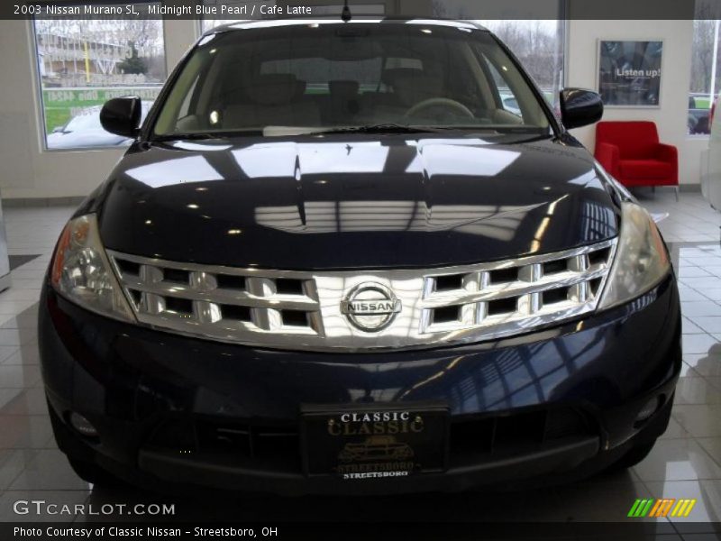 Midnight Blue Pearl / Cafe Latte 2003 Nissan Murano SL