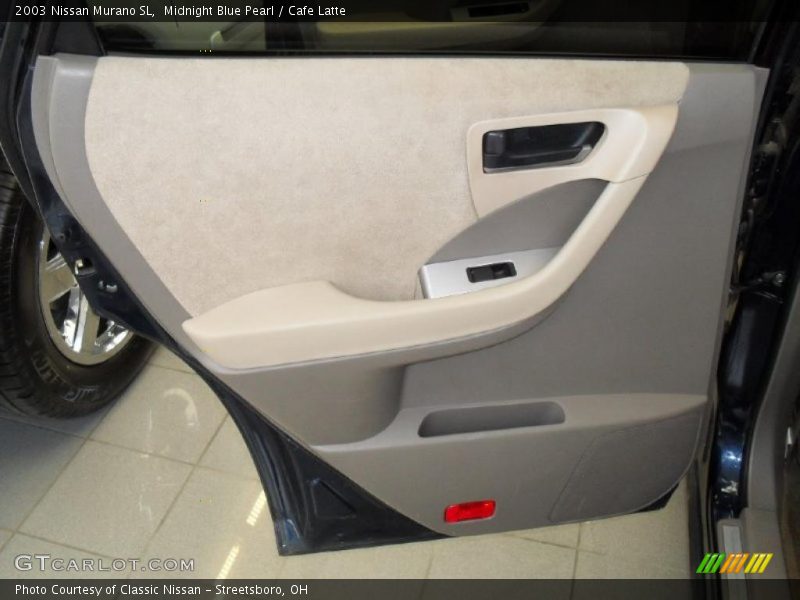 Midnight Blue Pearl / Cafe Latte 2003 Nissan Murano SL