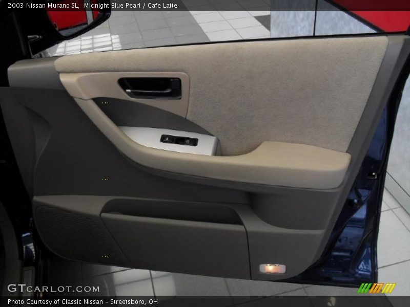 Midnight Blue Pearl / Cafe Latte 2003 Nissan Murano SL