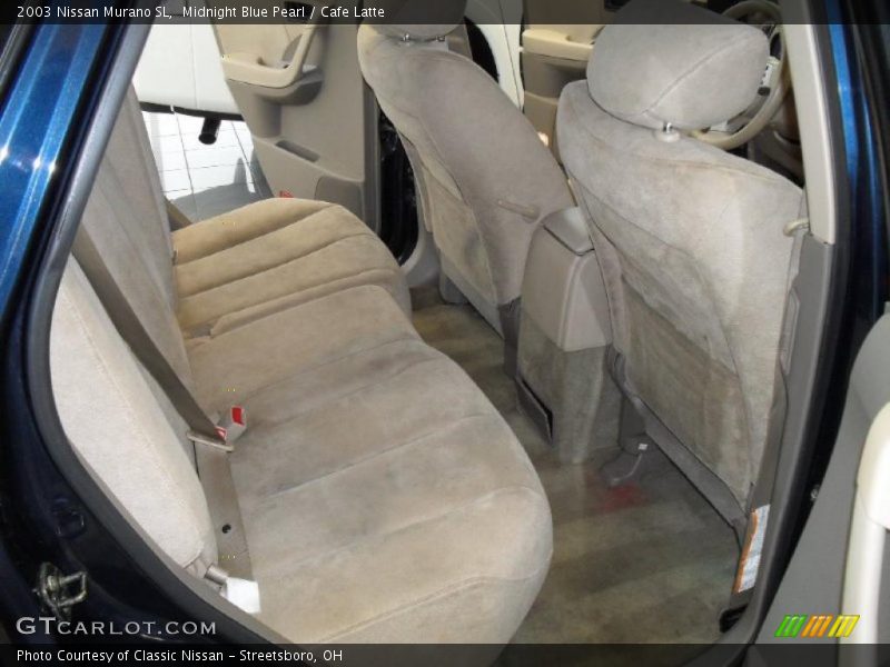 Midnight Blue Pearl / Cafe Latte 2003 Nissan Murano SL