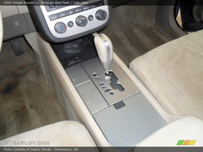 Midnight Blue Pearl / Cafe Latte 2003 Nissan Murano SL