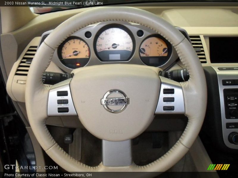 Midnight Blue Pearl / Cafe Latte 2003 Nissan Murano SL