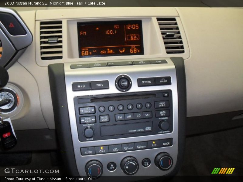 Midnight Blue Pearl / Cafe Latte 2003 Nissan Murano SL