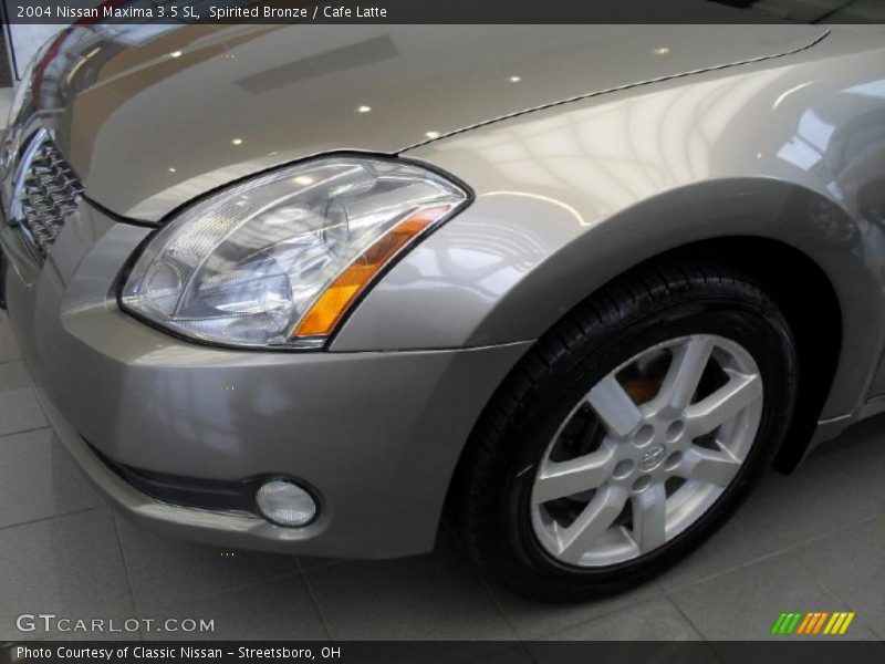 Spirited Bronze / Cafe Latte 2004 Nissan Maxima 3.5 SL