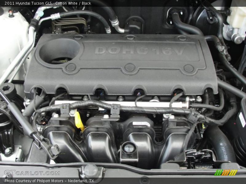  2011 Tucson GLS Engine - 2.4 Liter DOHC 16-Valve CVVT 4 Cylinder