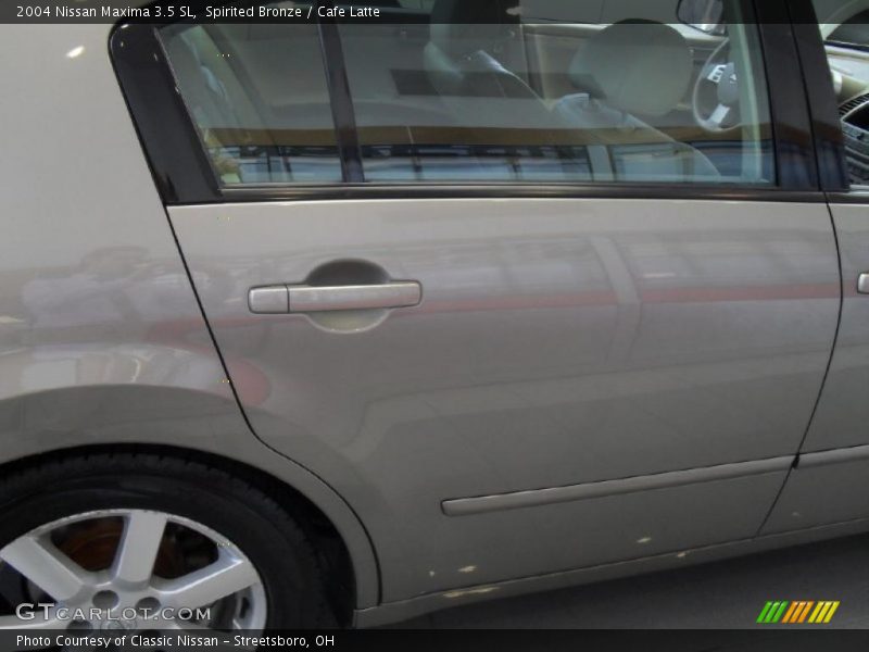 Spirited Bronze / Cafe Latte 2004 Nissan Maxima 3.5 SL