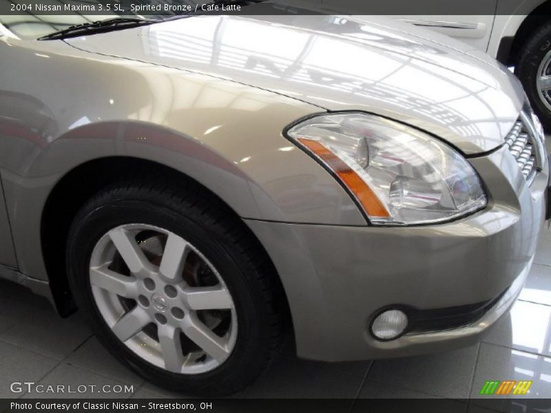 Spirited Bronze / Cafe Latte 2004 Nissan Maxima 3.5 SL