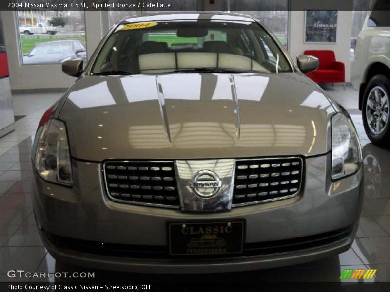Spirited Bronze / Cafe Latte 2004 Nissan Maxima 3.5 SL