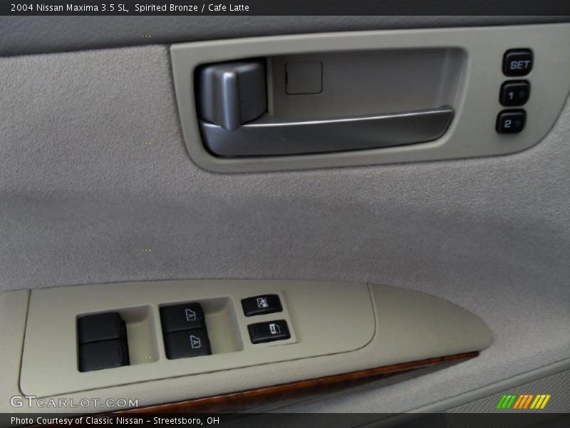 Spirited Bronze / Cafe Latte 2004 Nissan Maxima 3.5 SL