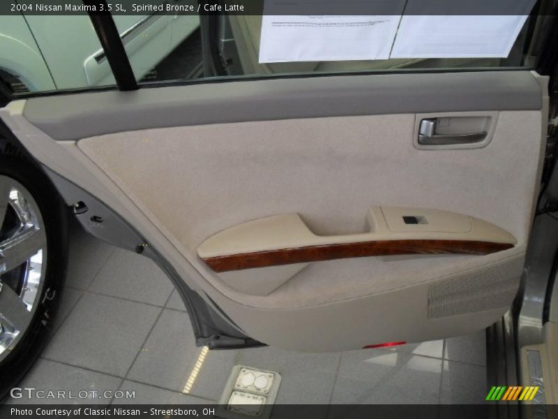 Spirited Bronze / Cafe Latte 2004 Nissan Maxima 3.5 SL