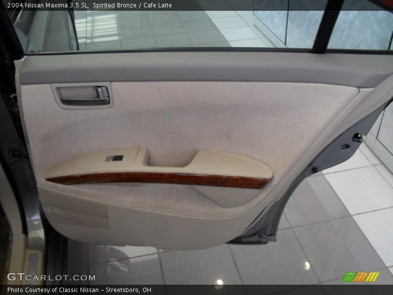 Spirited Bronze / Cafe Latte 2004 Nissan Maxima 3.5 SL