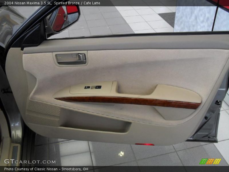 Spirited Bronze / Cafe Latte 2004 Nissan Maxima 3.5 SL