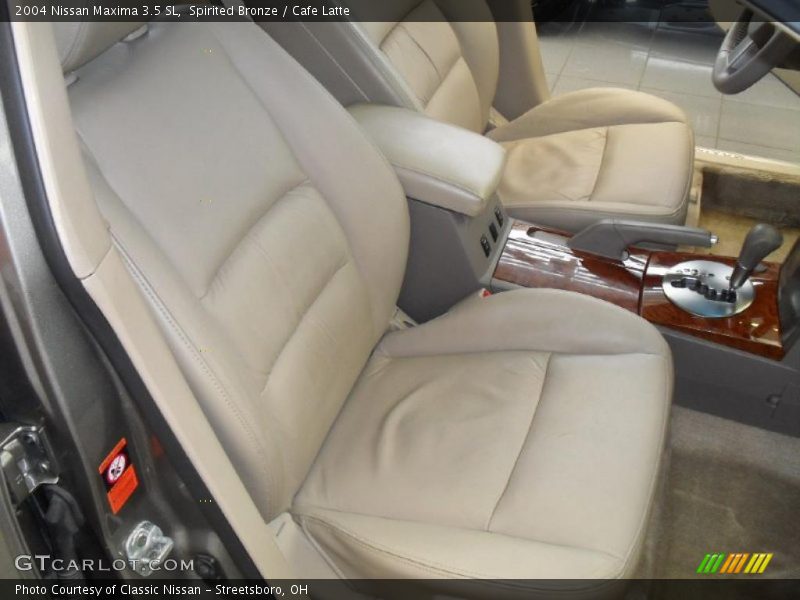 Spirited Bronze / Cafe Latte 2004 Nissan Maxima 3.5 SL