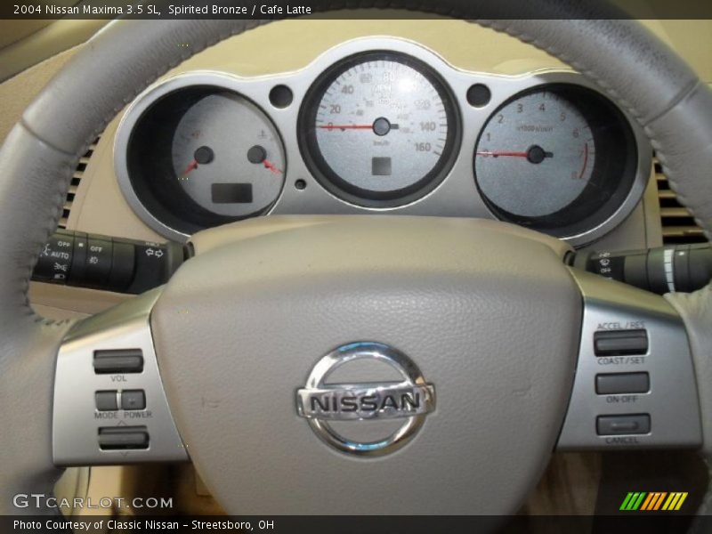 Spirited Bronze / Cafe Latte 2004 Nissan Maxima 3.5 SL