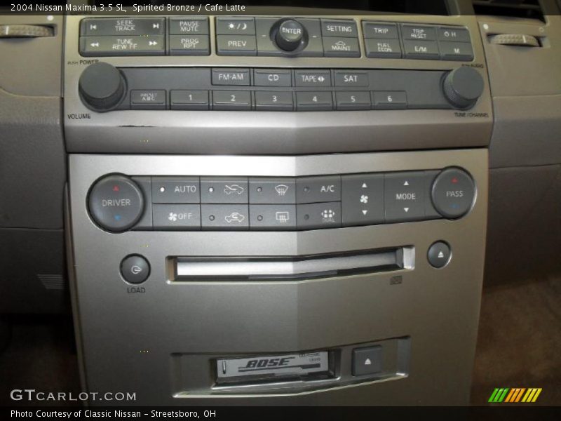 Spirited Bronze / Cafe Latte 2004 Nissan Maxima 3.5 SL