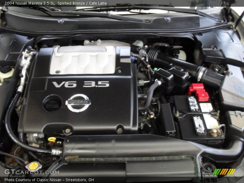 Spirited Bronze / Cafe Latte 2004 Nissan Maxima 3.5 SL