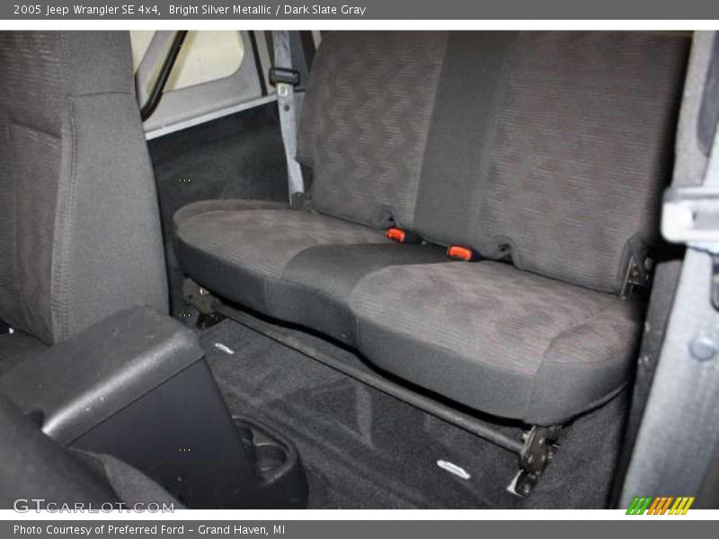  2005 Wrangler SE 4x4 Dark Slate Gray Interior