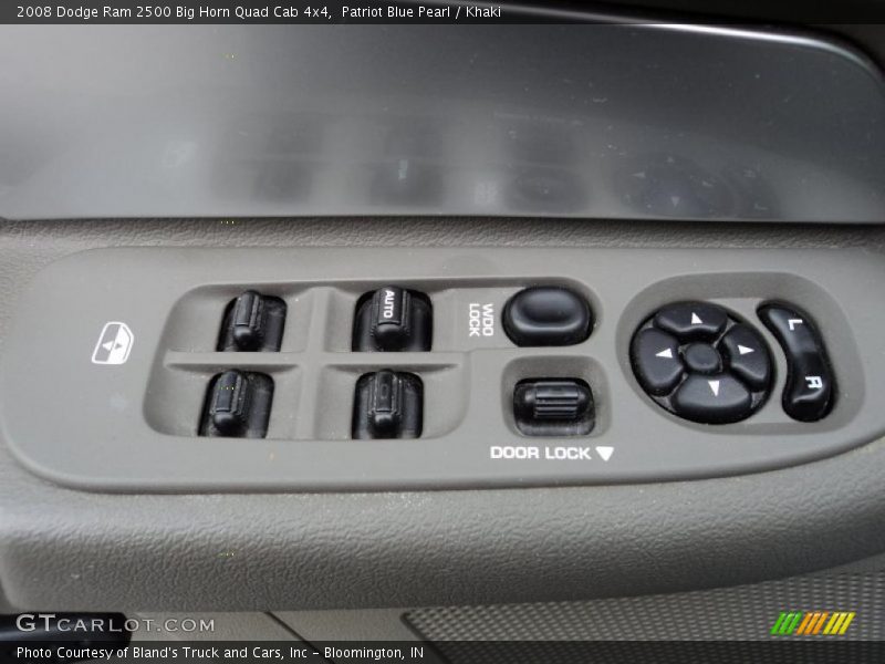 Patriot Blue Pearl / Khaki 2008 Dodge Ram 2500 Big Horn Quad Cab 4x4