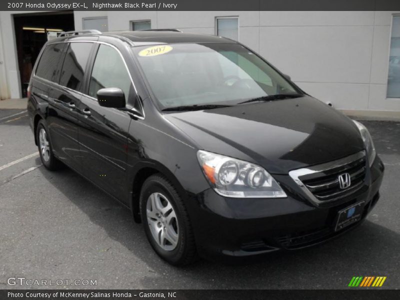 Nighthawk Black Pearl / Ivory 2007 Honda Odyssey EX-L