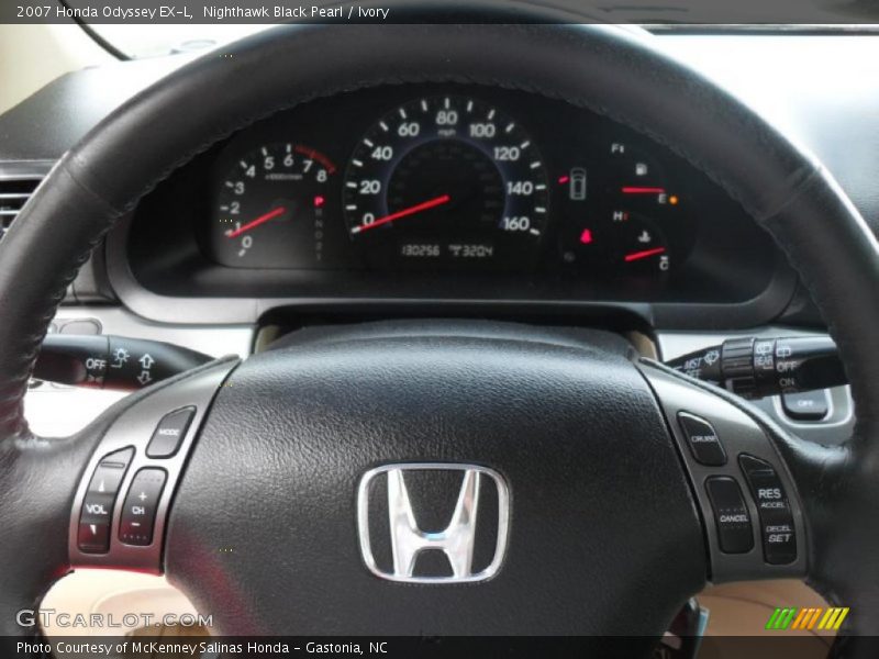 Nighthawk Black Pearl / Ivory 2007 Honda Odyssey EX-L