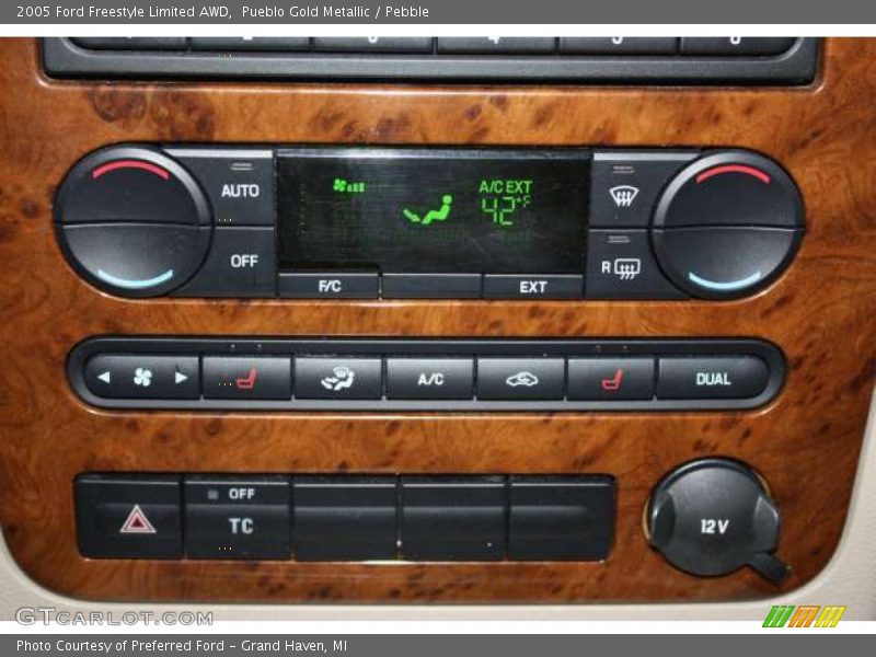 Controls of 2005 Freestyle Limited AWD