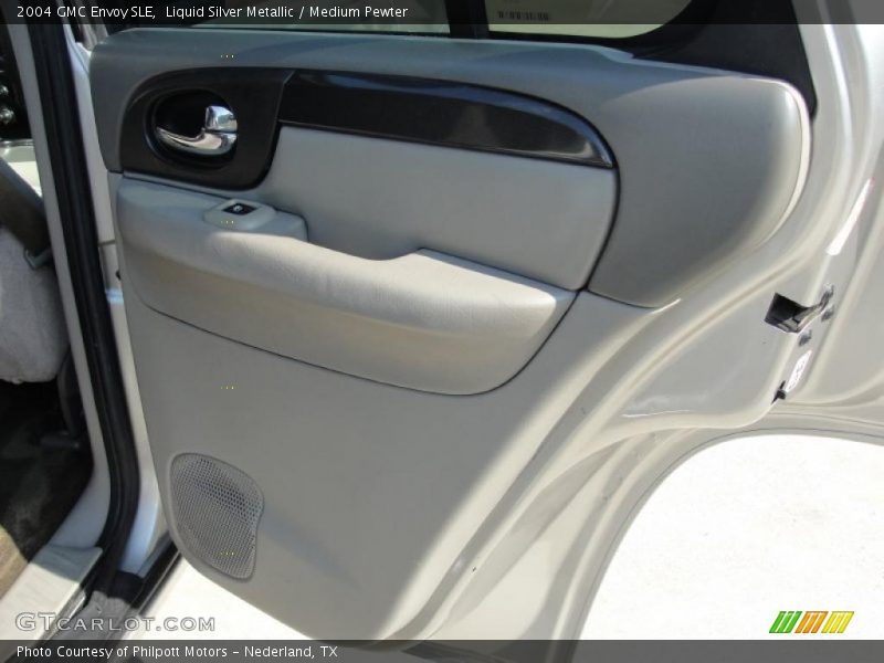Liquid Silver Metallic / Medium Pewter 2004 GMC Envoy SLE