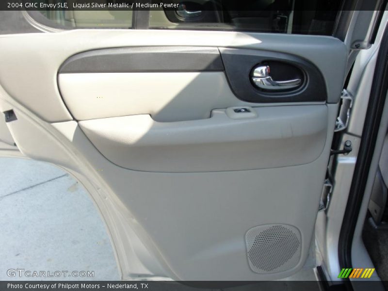 Liquid Silver Metallic / Medium Pewter 2004 GMC Envoy SLE