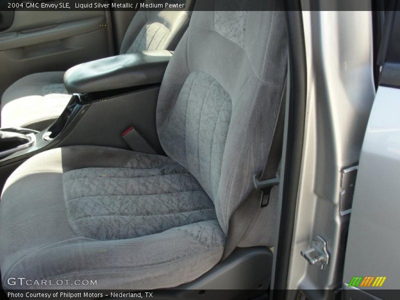 Liquid Silver Metallic / Medium Pewter 2004 GMC Envoy SLE