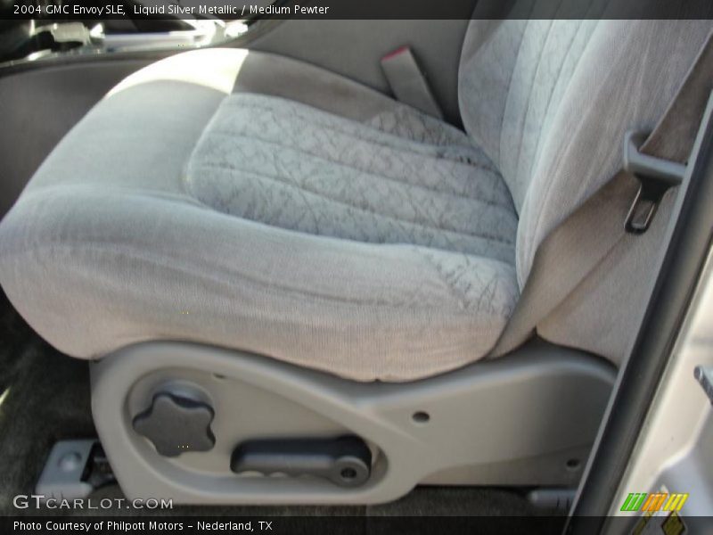 Liquid Silver Metallic / Medium Pewter 2004 GMC Envoy SLE