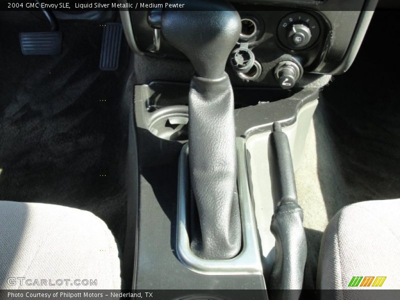 Liquid Silver Metallic / Medium Pewter 2004 GMC Envoy SLE