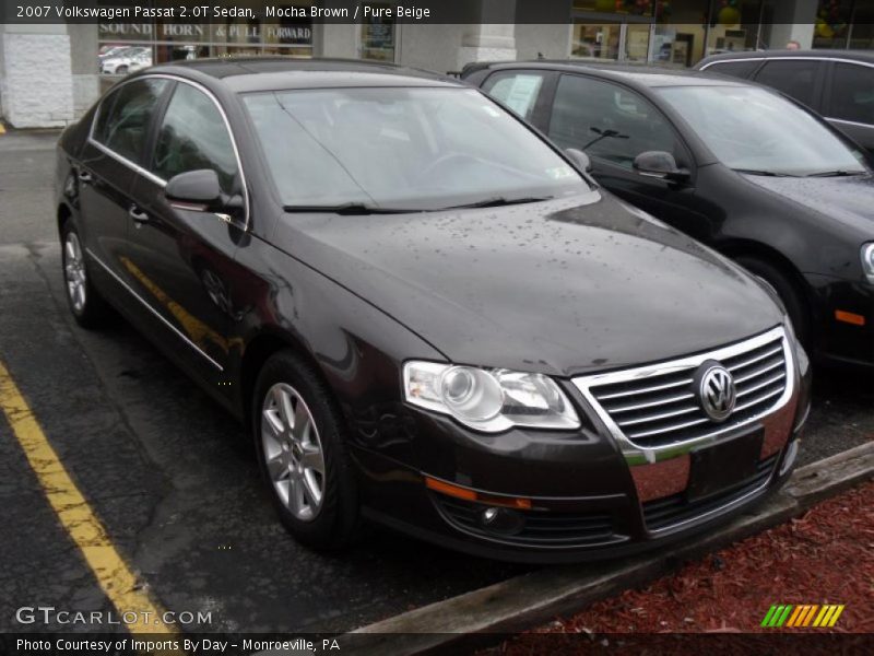 Mocha Brown / Pure Beige 2007 Volkswagen Passat 2.0T Sedan