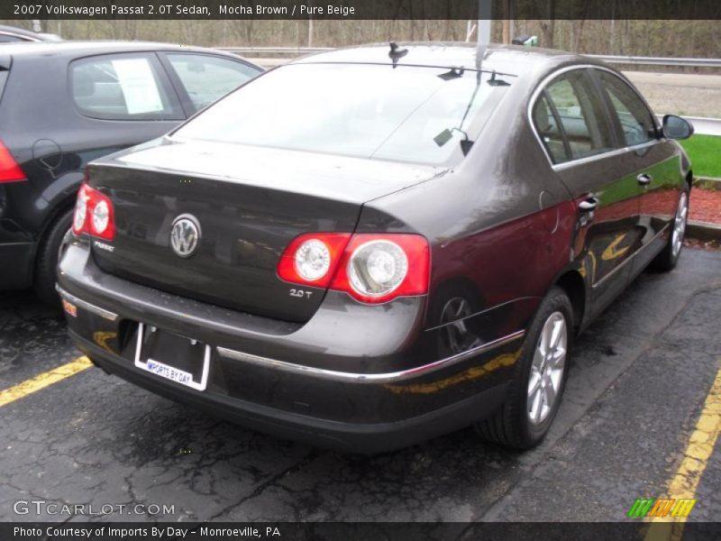 Mocha Brown / Pure Beige 2007 Volkswagen Passat 2.0T Sedan