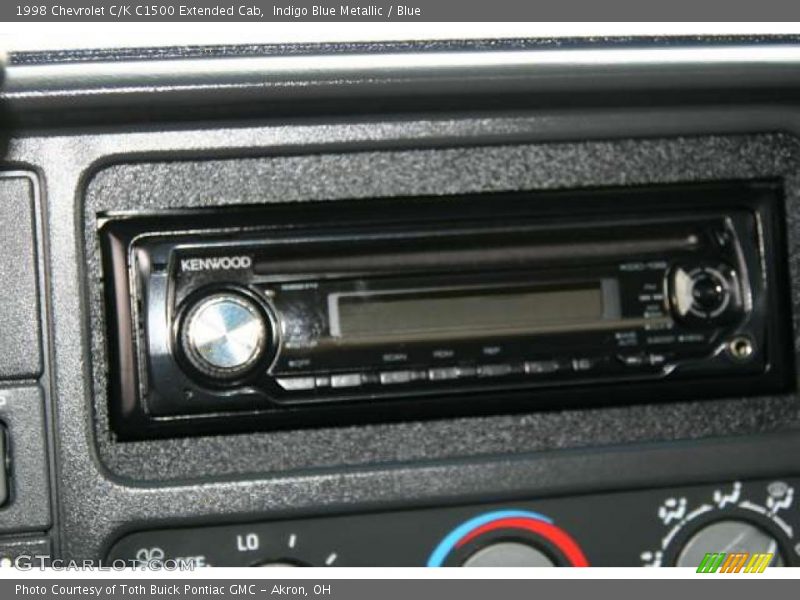 Indigo Blue Metallic / Blue 1998 Chevrolet C/K C1500 Extended Cab