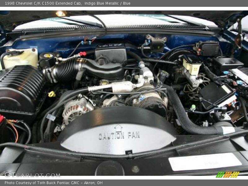  1998 C/K C1500 Extended Cab Engine - 5.7 Liter OHV 16-Valve V8
