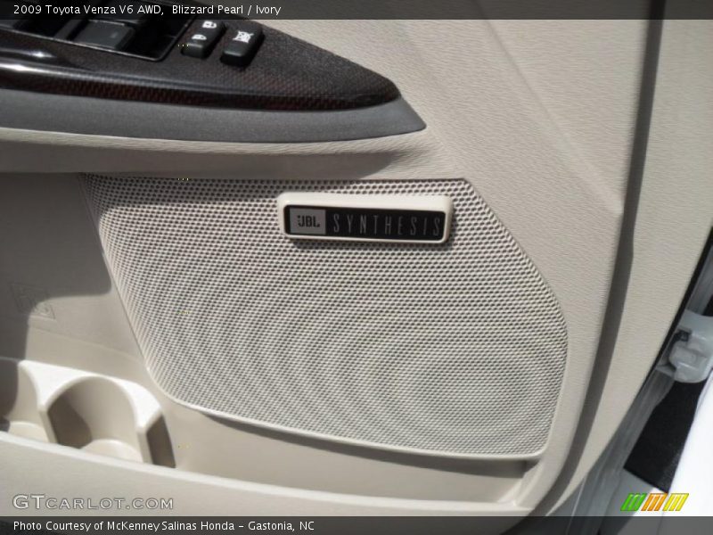 Blizzard Pearl / Ivory 2009 Toyota Venza V6 AWD
