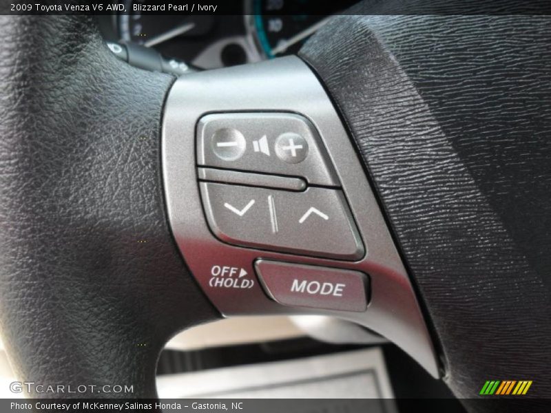 Blizzard Pearl / Ivory 2009 Toyota Venza V6 AWD
